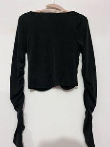 Black Long Sleeve Top
