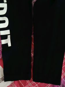 Black Athletic Full Length Tights