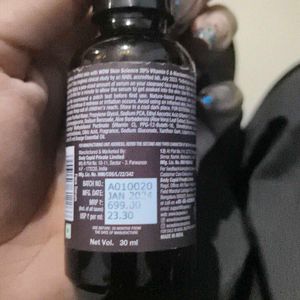 Wow niacinamide Serum (Free Ponds Creamy)