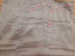 Embroidered Organza Fabric