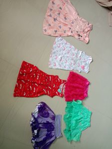 2-3 Years Baby Girl Combo Skirt Nd Gown Donation