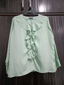 Elegant Ruffled Blouse