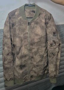 Camo Print Jacket