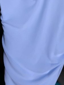 Blue mermaid Style Maxi Skirt With No Damage.