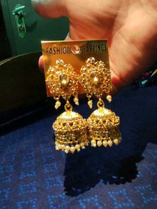 Golden Indian Jewelry Set