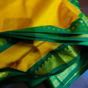 Yellow Traditional Saree