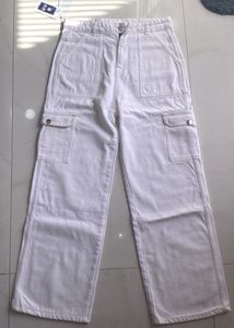 ❗️❗️New White High Waist Wide Leg❗️❗️