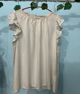 Ruffled Sleeve Blouse