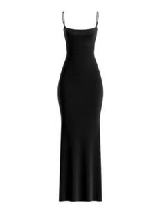 Black Bodycon Maxi Dress