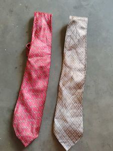 vintage authentic satin ties