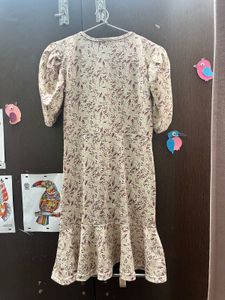 Floral Print Mini Dress