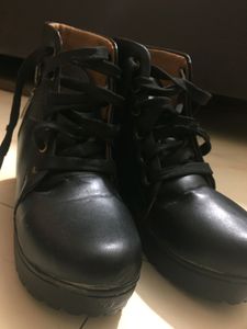 Black boots