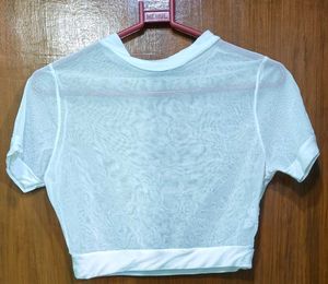 PRETTY LITTLE THING Sheer Top