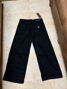 Black Wide Leg Jeans