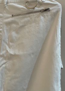 koovs White Fashion Pants