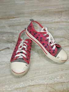 Cute Berry Print Sneakers
