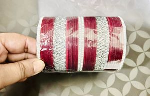 Maroon Bridal Chuda Set
