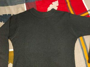 Black Long Sleeve Top