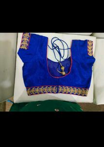 Royal Blue Embroidered Lehenga choli