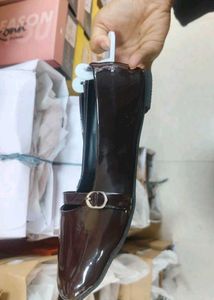Coffee Brown Marry Jane Flats