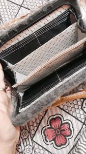 sling fur bag