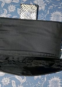 H&amp;M pattern black n beige shoulder bag