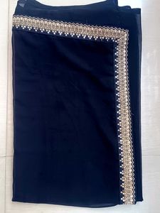 Elegant  black saree