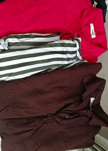 Stylish Shirts Bundle 100/Piece