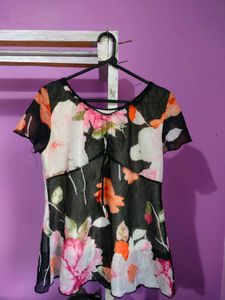 Floral Summer Blouse For Women
