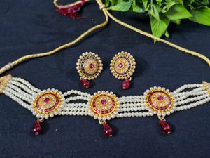 Necklace With Earrings