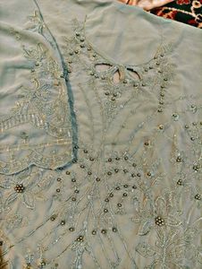 Elegant Cut Work Pakistani Semi Stitched Suit