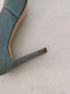 Heels By Charles And Keith...Light Blue Colour