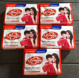 Brand New Lifebuoy Soaps Pack Of 5