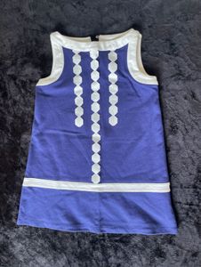Chic Blue Sleeveless Top