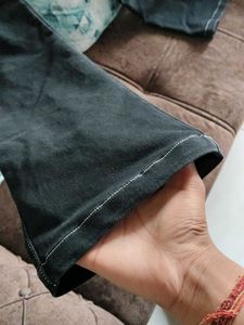 Cool Black Cargo Jeans