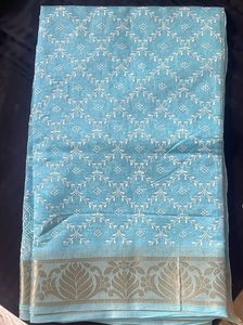 Charming Blue Saree