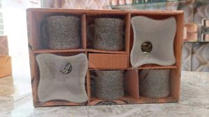 Mugs and Saucers Set