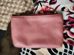 Pink Cosmetic Bag