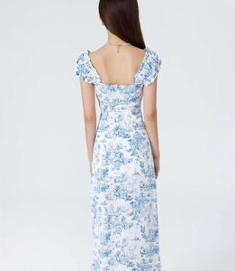 Littlebox French Countryside Print midi dress