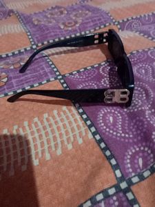 Black Square Shape Sunglass