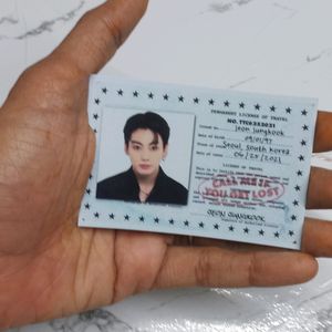 Jungkook Id Card