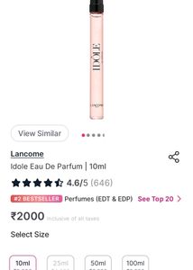 Lancome (IDOLE) Perfume For Women❤️🥰😍