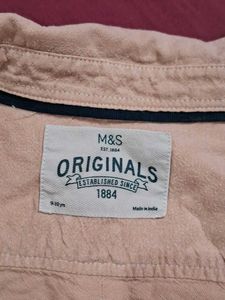 Originals Short Sleeve Shirt  Peach 🍑