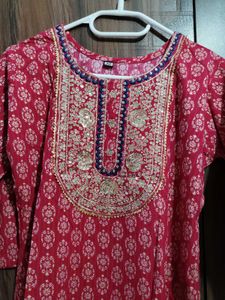 Embroidered Indian Kurta