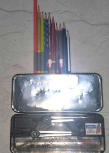Doms Geotron Geometry Box &amp;10 Pencil Set