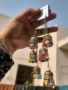 Cowrie Shell Dangle Earrings