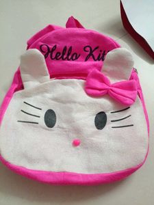 Pink Plush Backpack