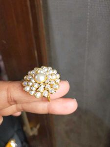 White Pearl Ring
