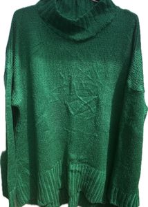 Green Oversized Sweater