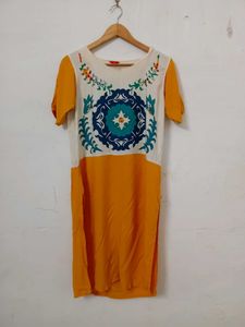 Boho Embroidered Kurti